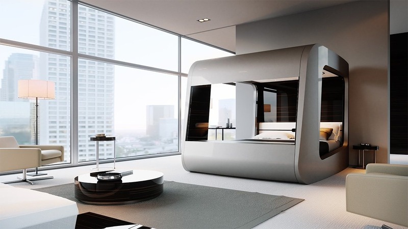 Phong cách thiết kế Hitech thường ưu tiên sử dụng các món đồ nội thất thông minh, hiện đại