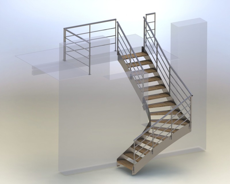 Theo quan điểm phong thuỷ, cầu thang được xem là phương tiện vận chuyển khí đi khắp ngôi nhà